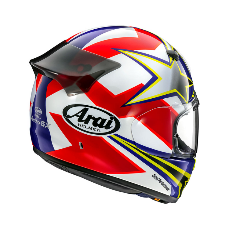 ARAI ASTRO-GX STAR&STRIPE YELLOW