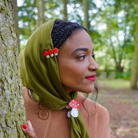 MUSHROOM HAIR CLIP｜Coucou Suzette