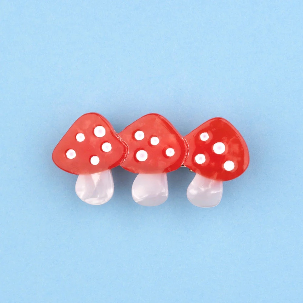 MUSHROOM HAIR CLIP｜Coucou Suzette
