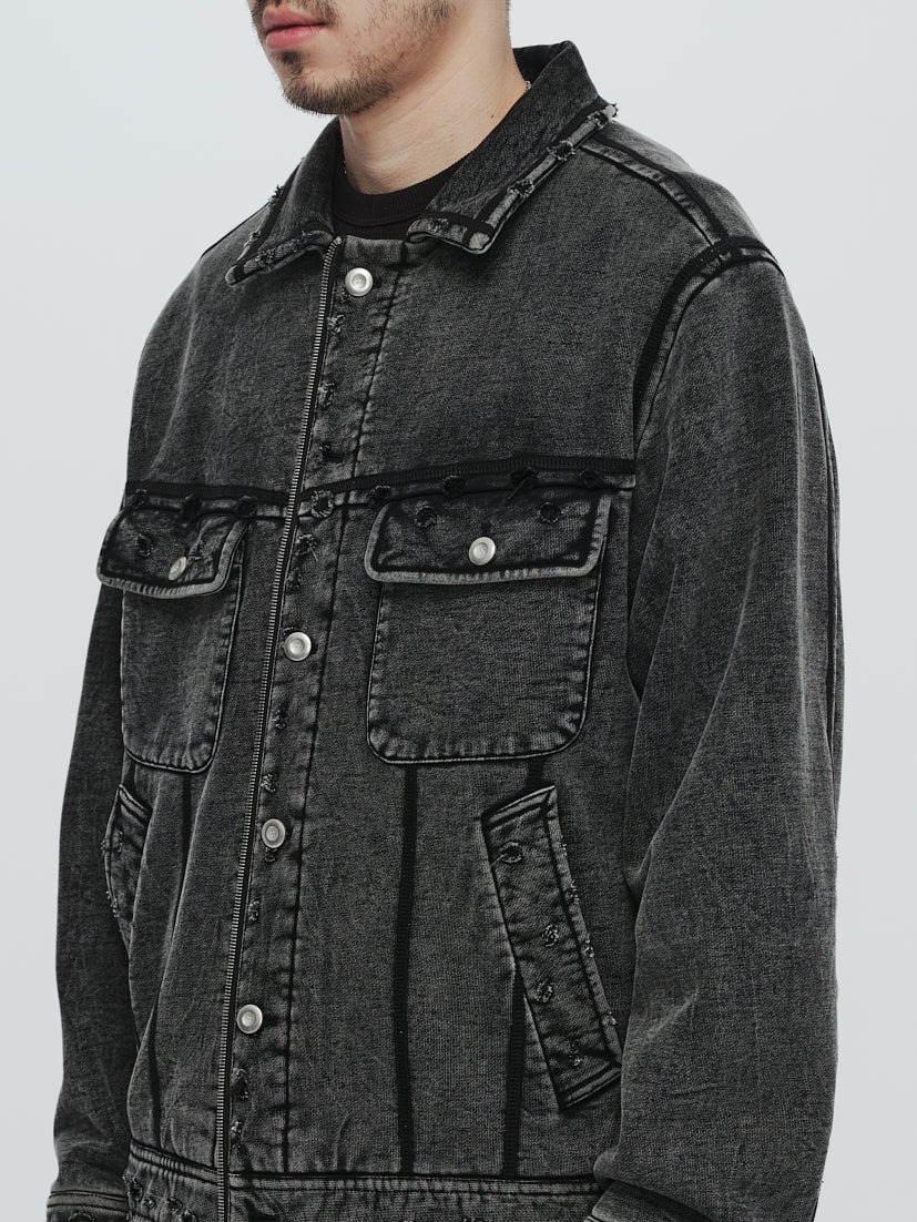 Plateau Washed Sweat Jacket