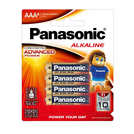 Panasonic 樂聲鹼性電池 LR-03T (AAA) - 4粒裝