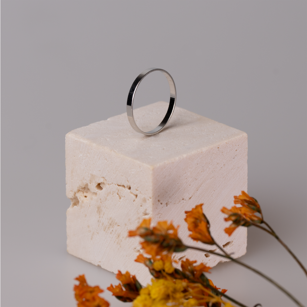 【AOI】我可不只有這樣喔-簡約戒指-金/銀