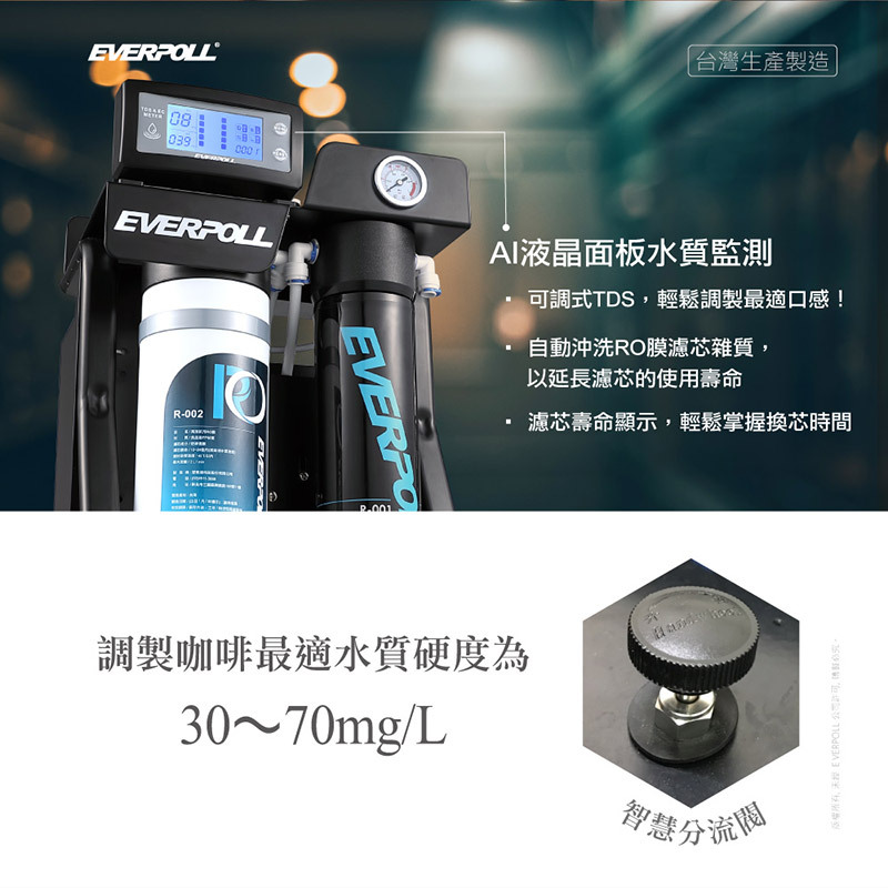 愛科 AI可調直出式RO純水機 RO-900S