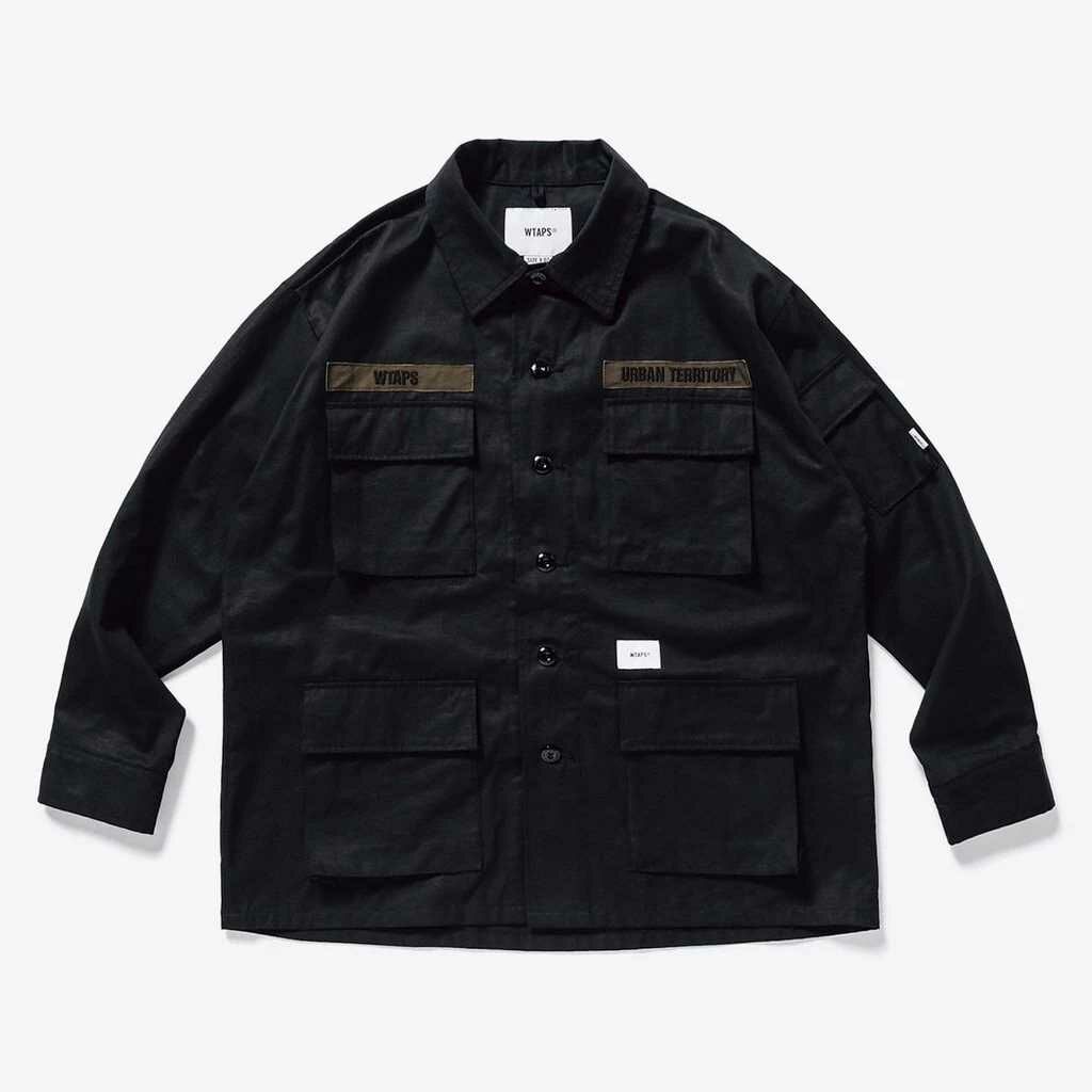 2021SS WTAPS JUNGLE 02 LS COTTON RIPSTOP 襯衫針筒現貨