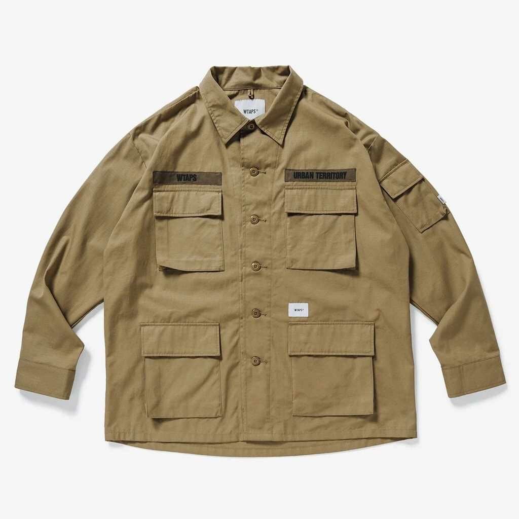 WTAPS Shirt JUNGLE 01 / LS / COTTON. TWILL