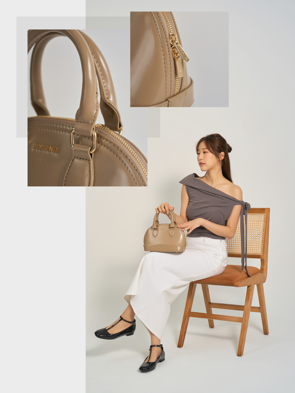 STEVANIE雪莉貝殼包