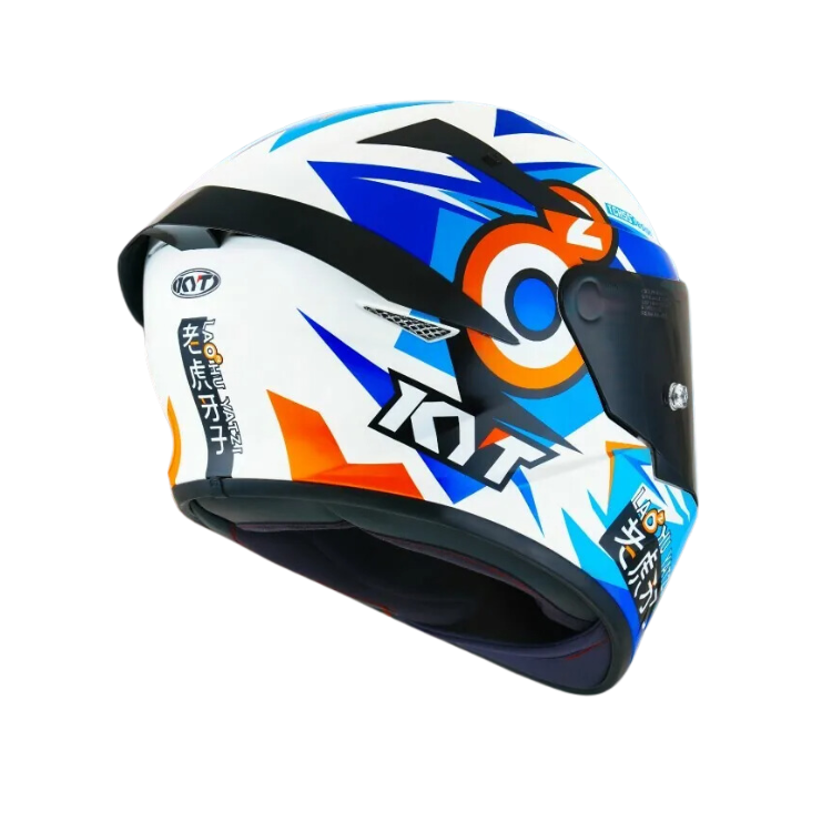 KYT TT-COURSE TTC 老虎牙子 藍白
