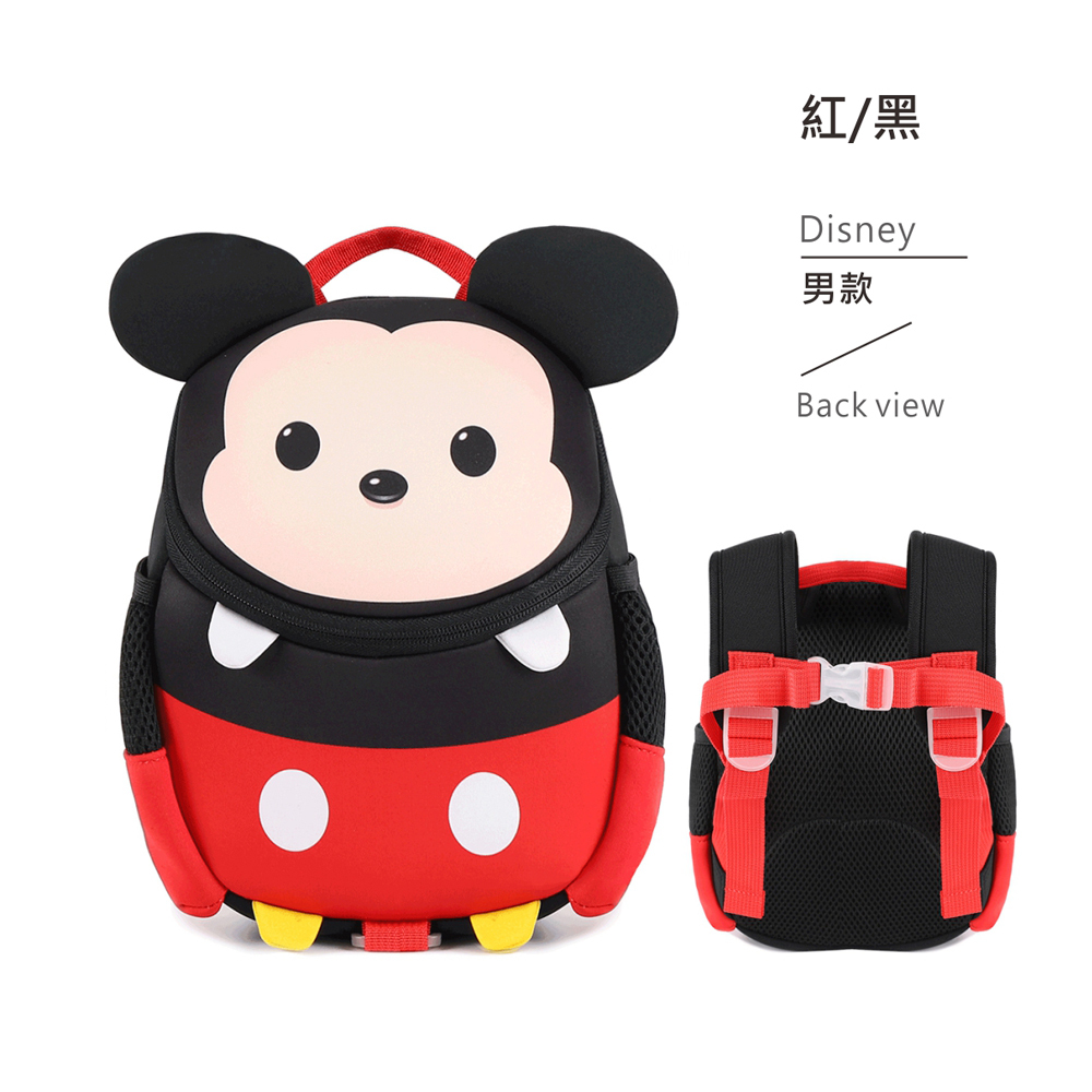 【虎兒寶】迪士尼可愛寶貝輕量防走失幼童背包 – 米奇 ( 獨家贈送 POLI 蠟筆)