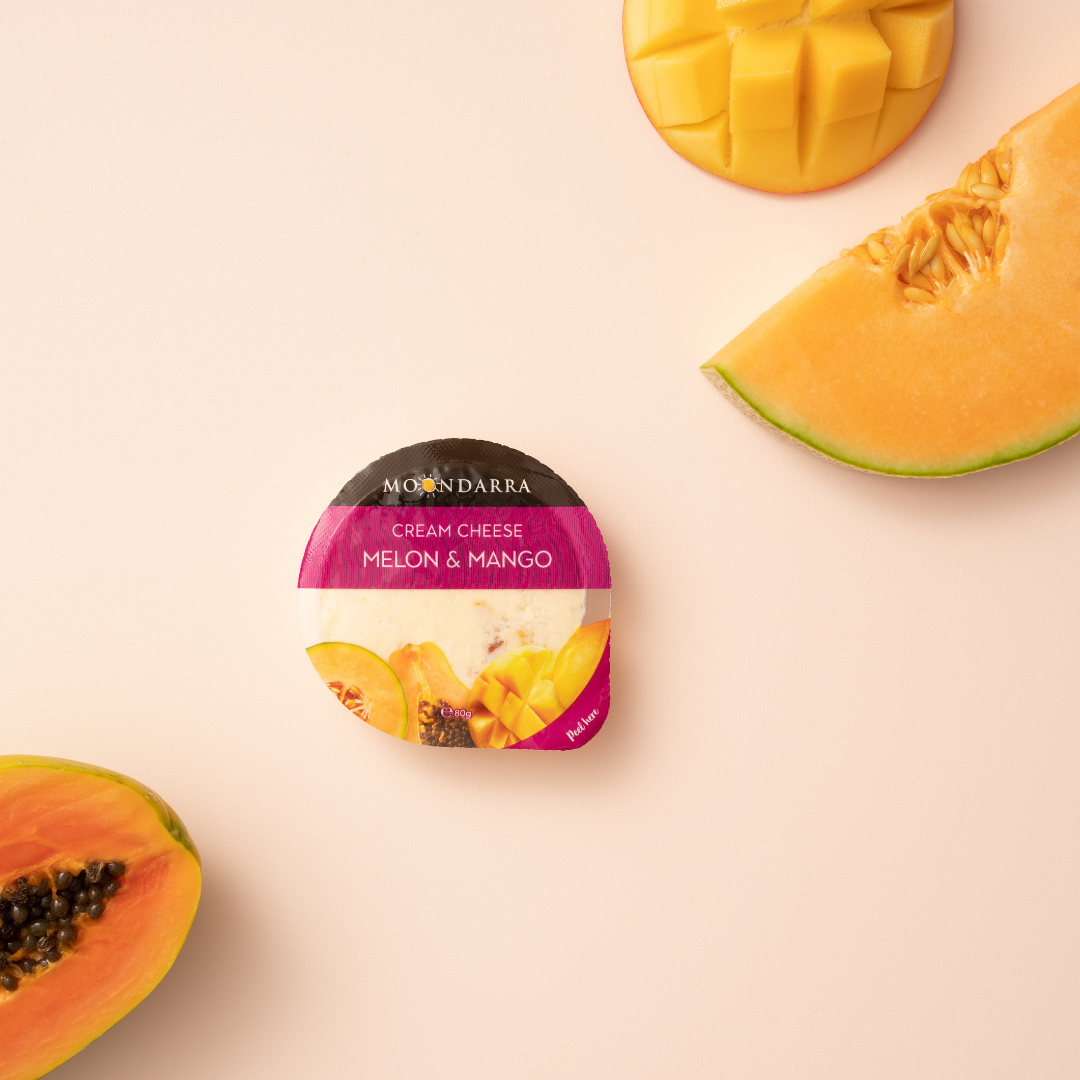 蒙達拉 鮮奶油乳酪 哈密瓜芒果口味