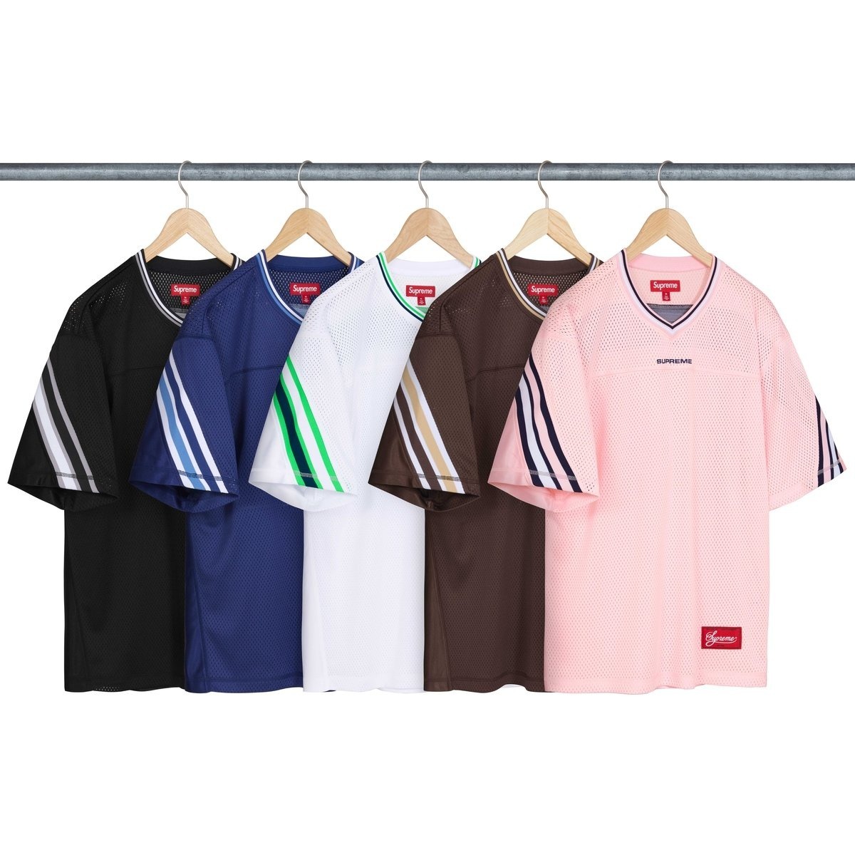 2024AW SUPREME RIB LOGO FOOTBALL TOP 足球衫 現貨