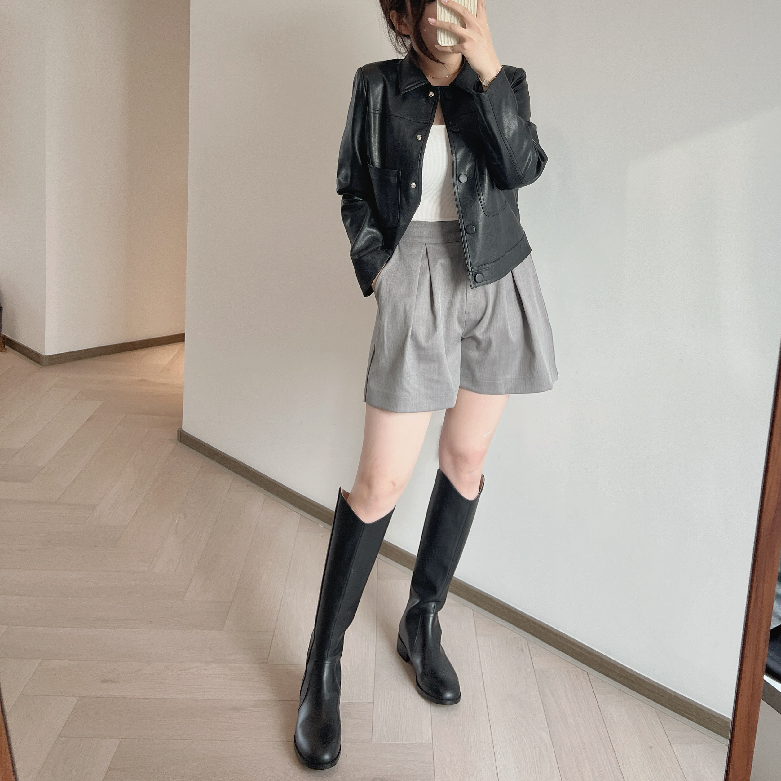 現貨 7095 顯瘦高腰A字版型短褲