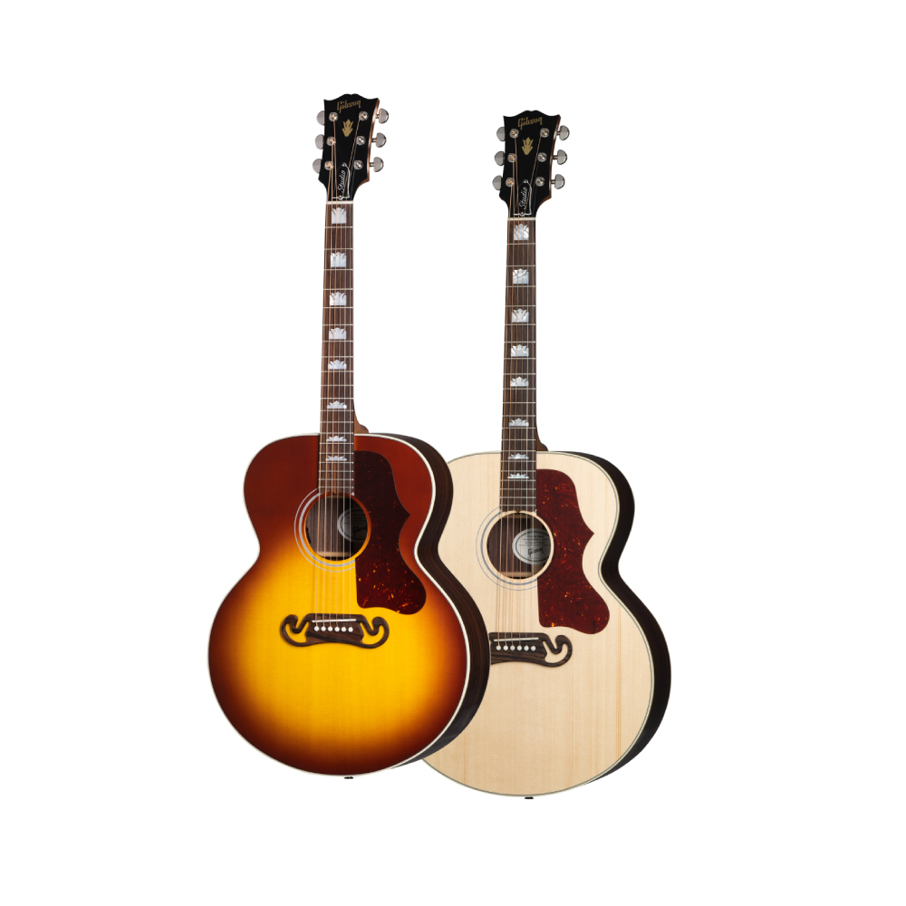 Gibson Gibson / SJ-200 Studio Rosewood 玫瑰木原聲電木吉他(Satin Rosewood Burst,Satin Natural) — 三峽吉他 / Bass｜YA! 玩音樂