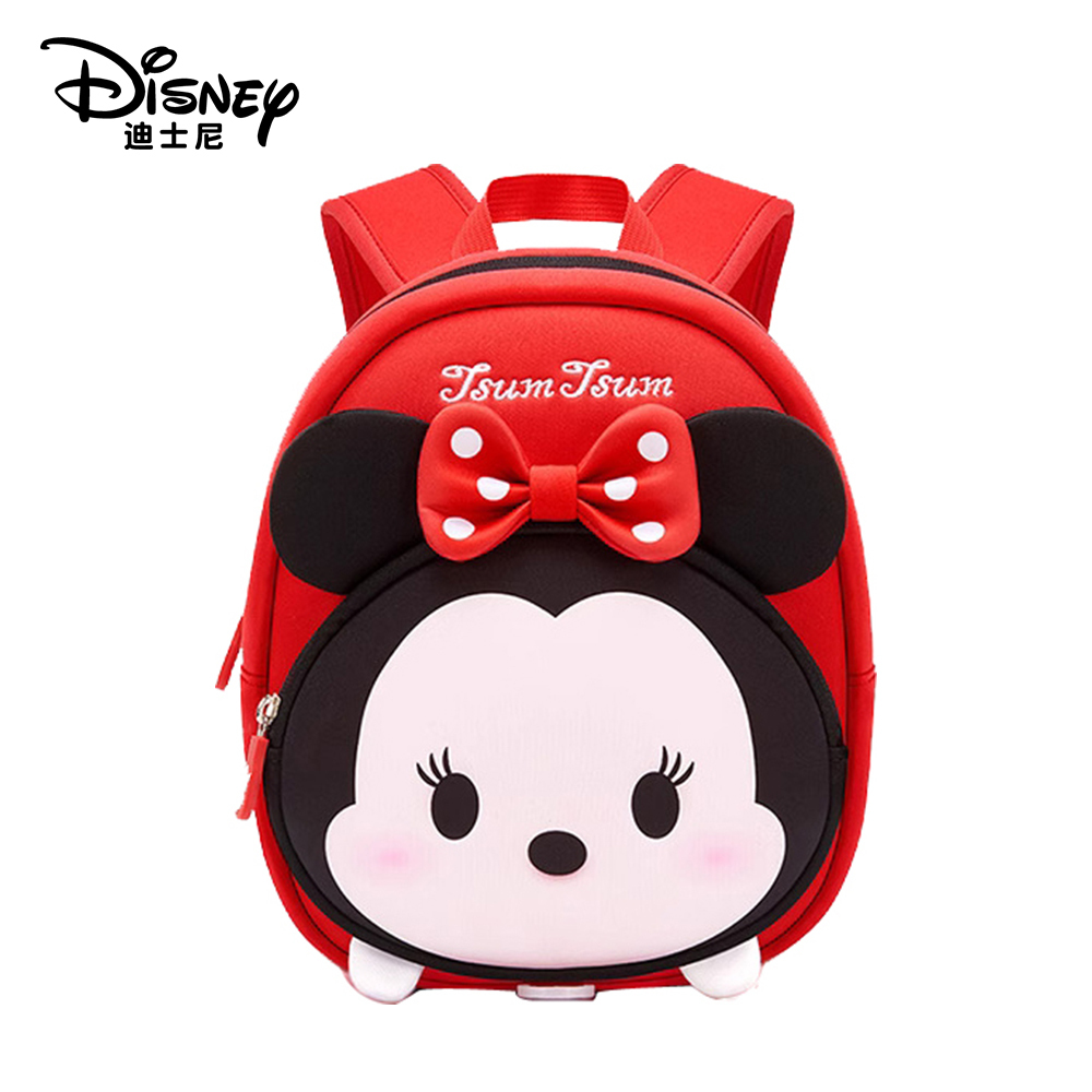 【虎兒寶】迪士尼可愛寶貝輕量防走失幼童背包 – 紅米妮 ( 獨家贈送 POLI 蠟筆)