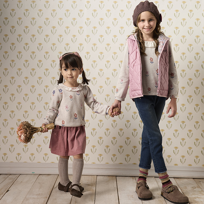 PIPPY 菱格壓紋連帽雙面穿背心 粉紫