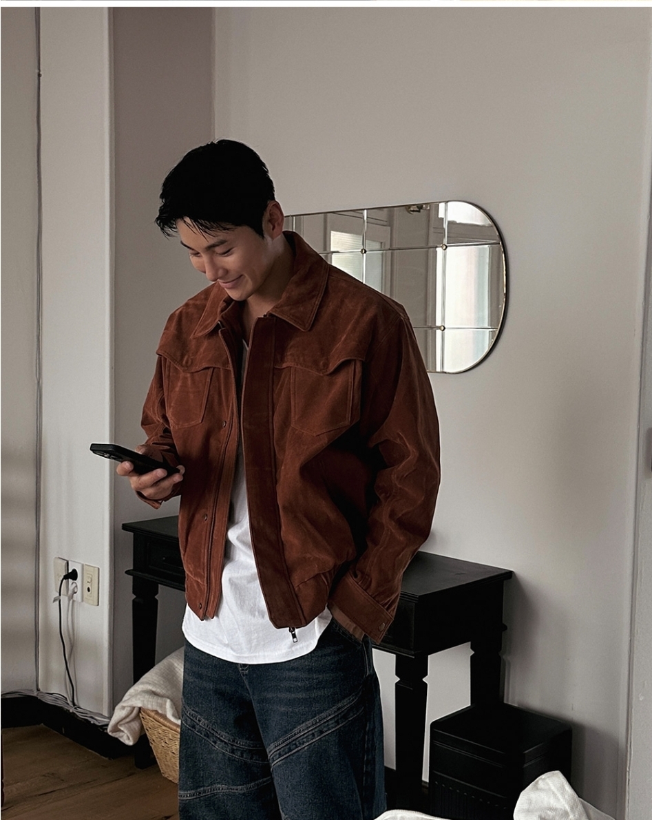 柏林絨面革夾克外套