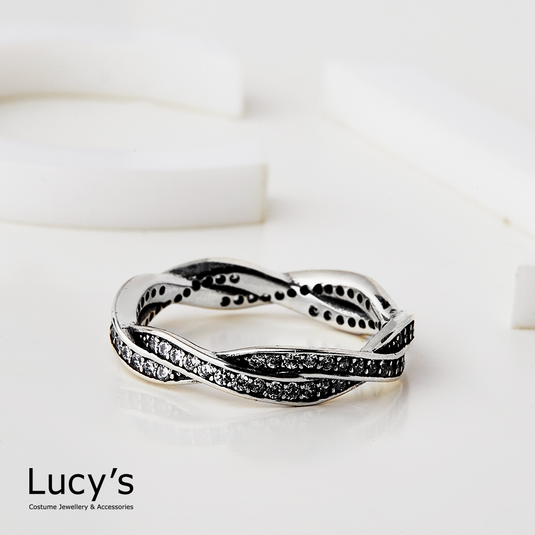 925純銀 絢麗繞影 硫化戒指 (100466/46204)