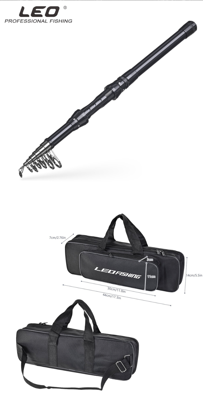 LEO 釣魚用品工具套裝組合 28170 GS3000 2.4米