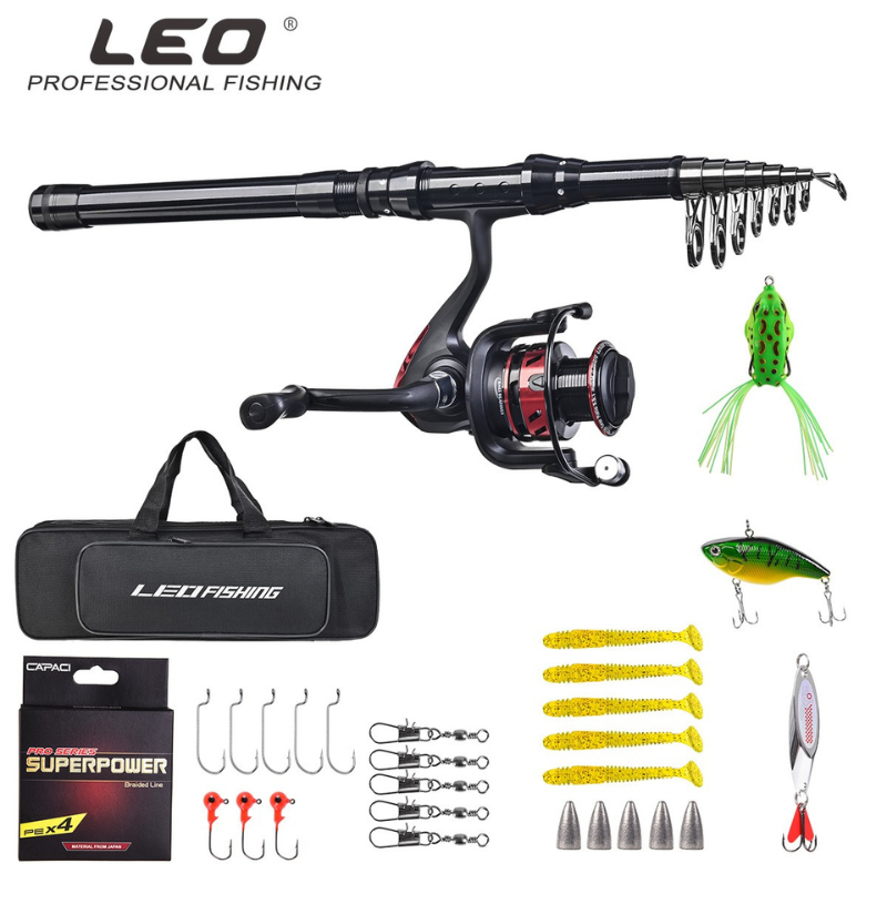 LEO 釣魚用品工具套裝組合 28170 GS3000 2.4米