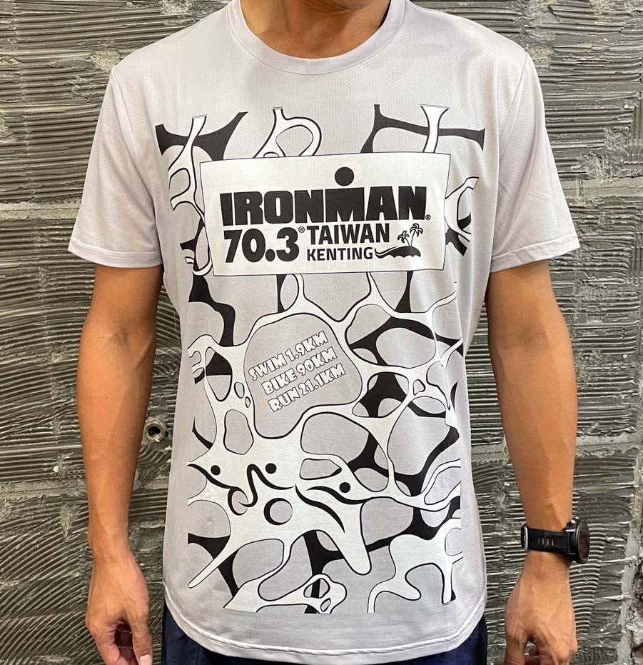 IM 70.3 Kenting Wave Tee (Grey)
