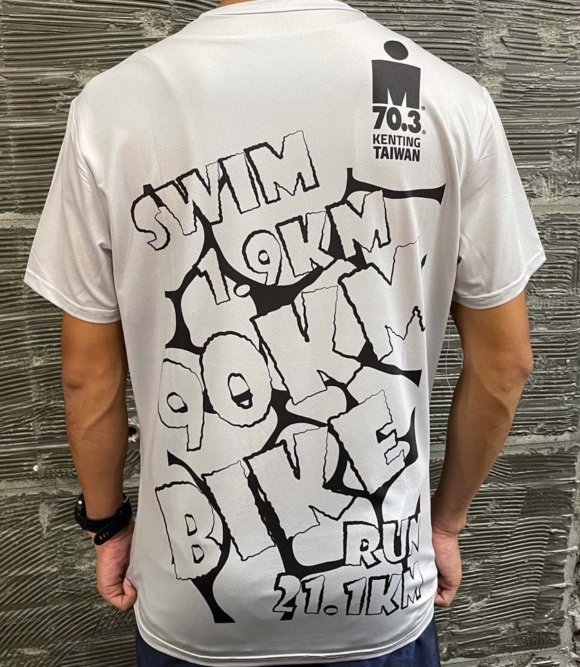 IM 70.3 Kenting Wave Tee (Grey)