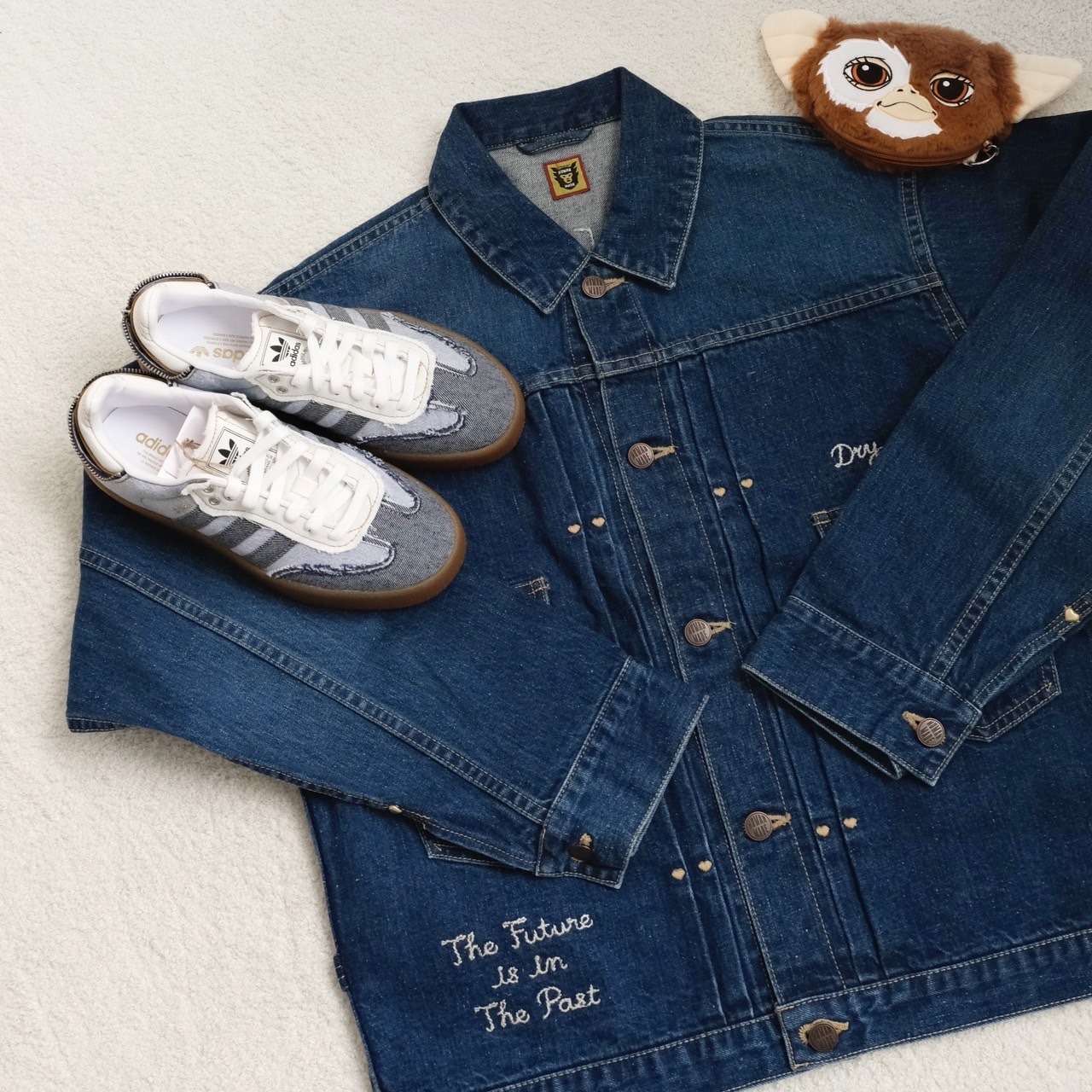 現貨┃日本製 HUMAN MADE DENIM WORK JACKET 刺繡 心型 丹寧 牛仔 外套