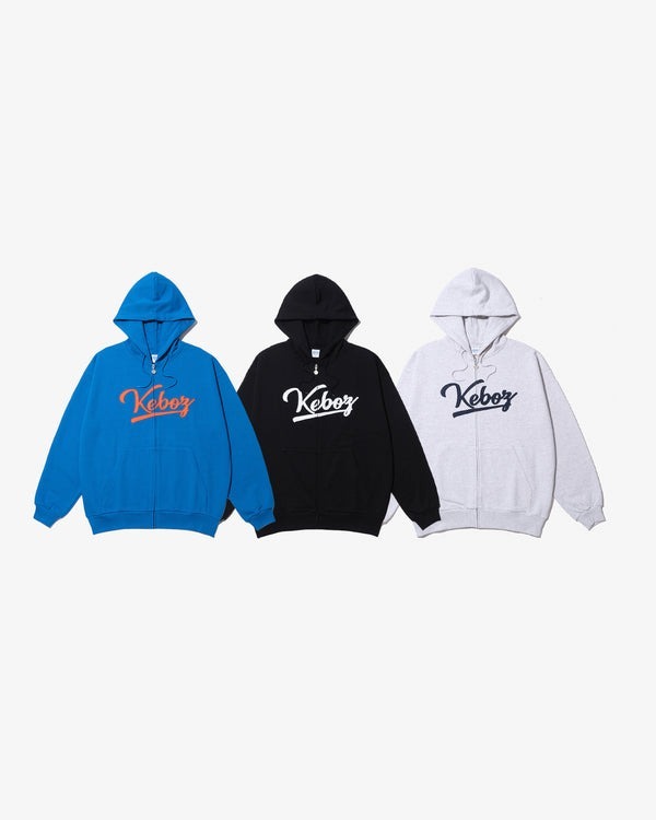 KEBOZ Icon Logo Sweat Full Zip Hoodie