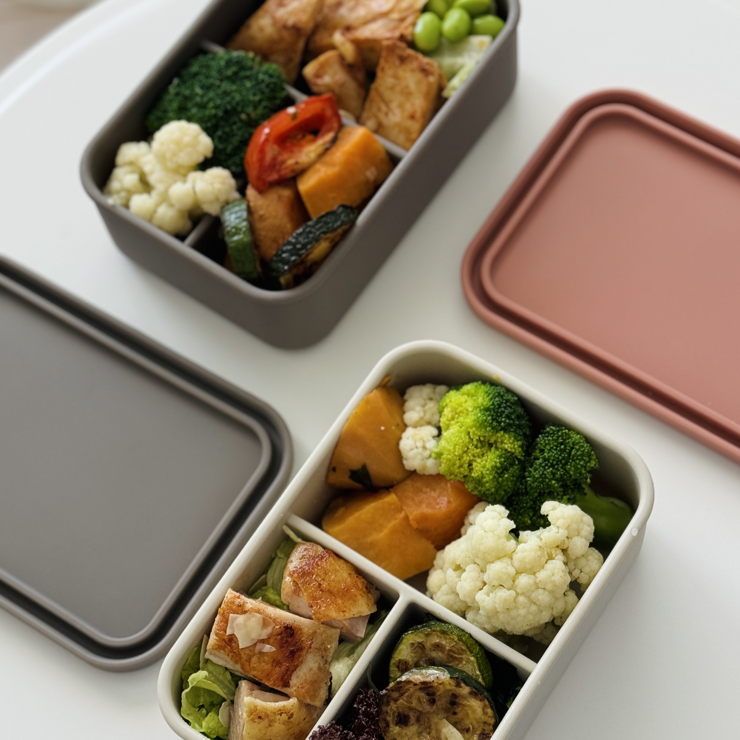 莫蘭迪211矽膠便當盒