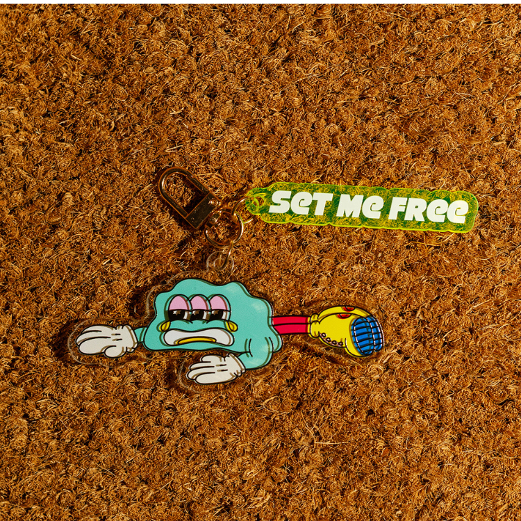 【A君B子 akunbko】多層壓克力鑰匙圈