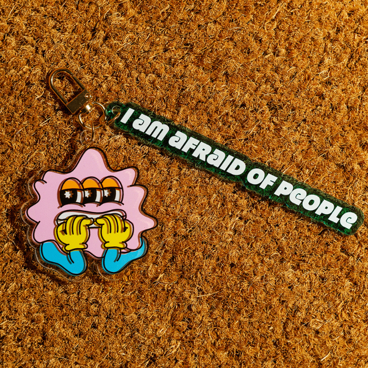 【A君B子 akunbko】多層壓克力鑰匙圈