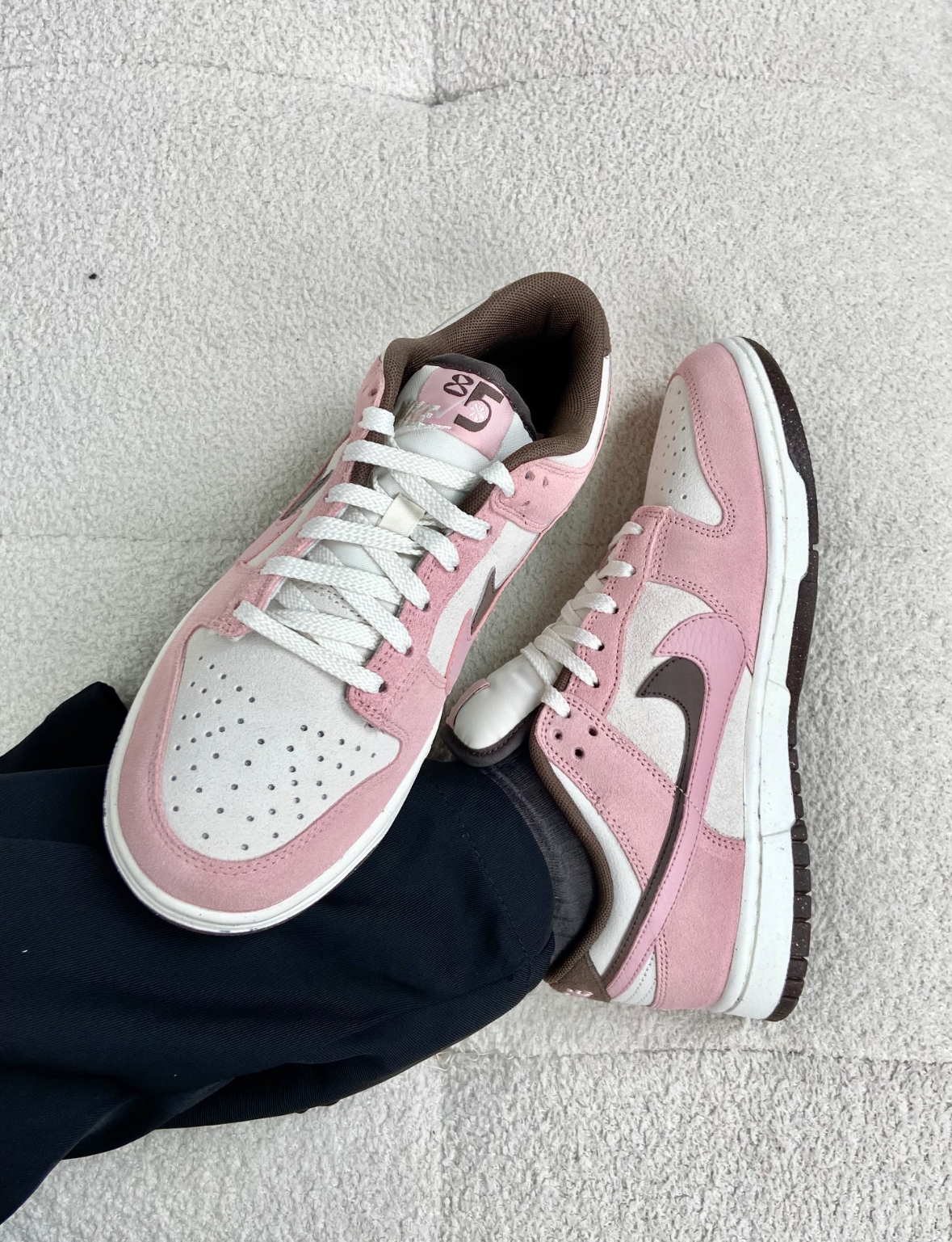 Nike Dunk Low 草莓巧克力雙勾 粉色 咖啡色 麂皮 雙勾 女款 HV1799-161/預購