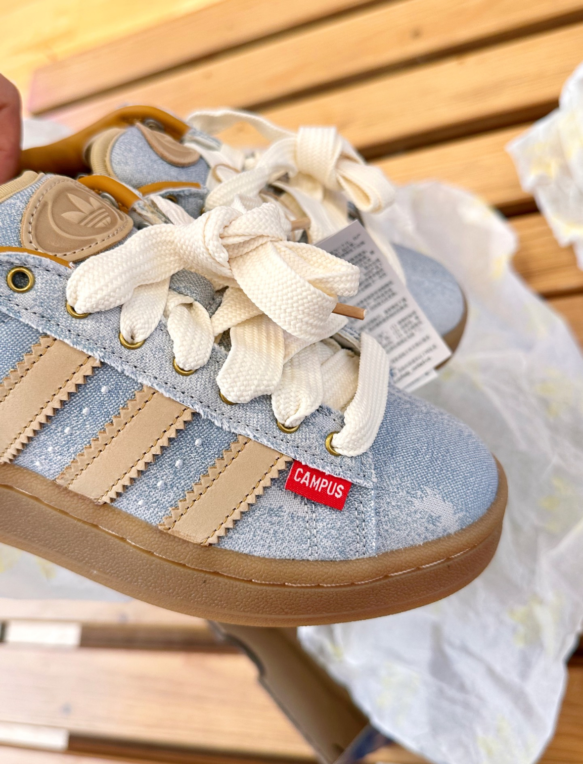 Adidas Originals Campus 00s 水洗牛仔藍 焦糖底 麵包鞋 IH3283/預購