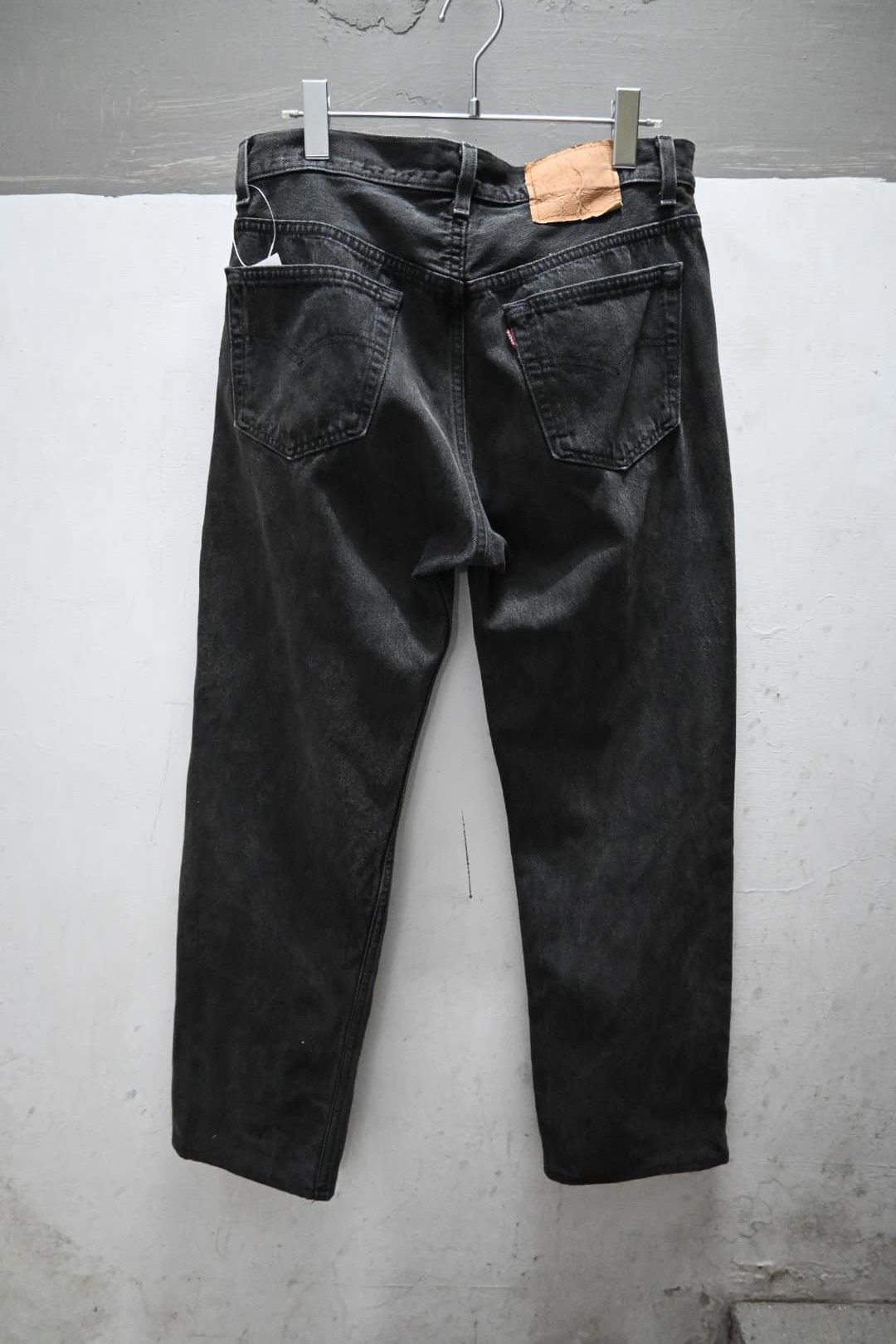 90s LEVIS 501 Black Denim Jeans Made in USA W32