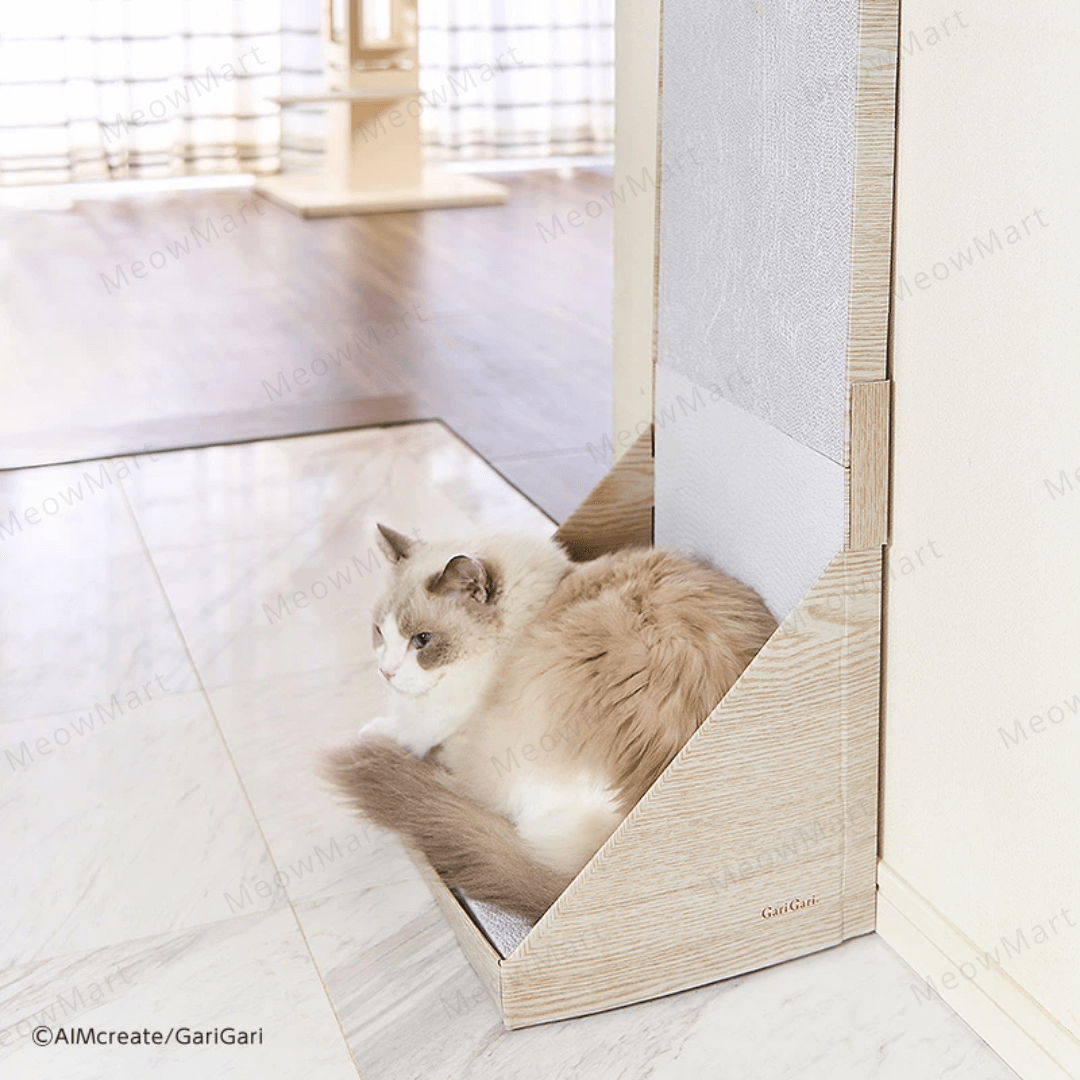 日本Gari Gari 直立式貓抓板 (白色)