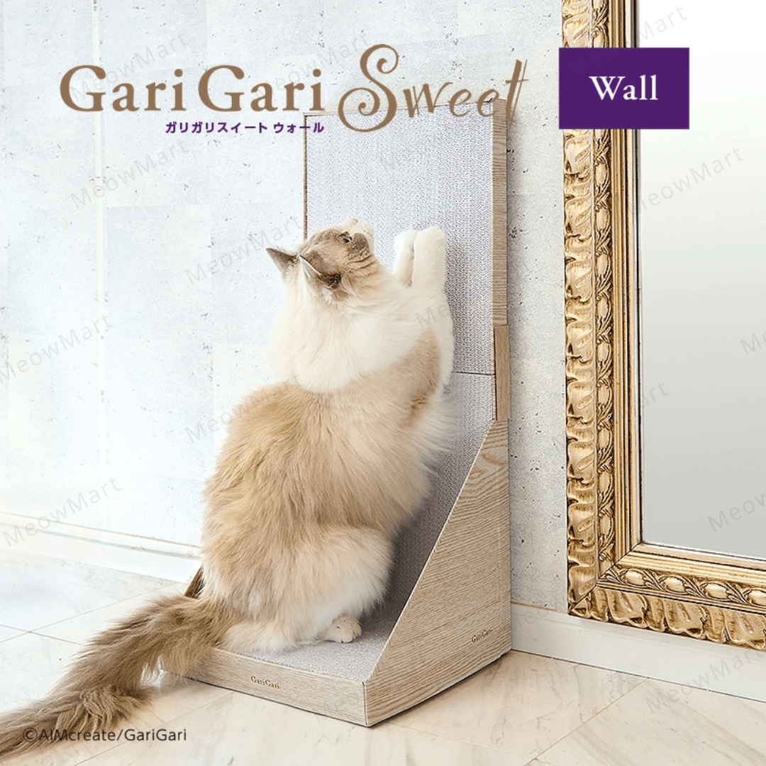 日本Gari Gari 直立式貓抓板 (白色)