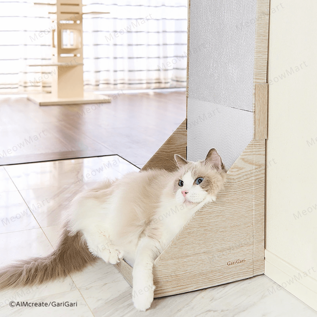 日本Gari Gari 直立式貓抓板 (白色)