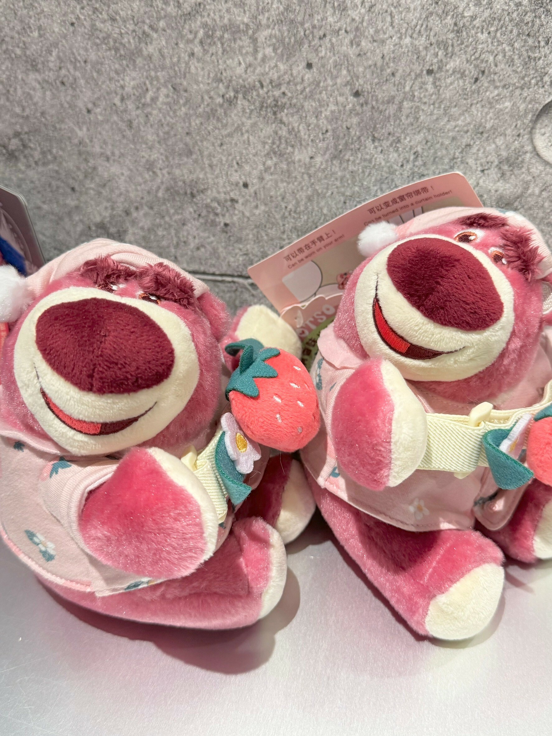 迪士尼正版授權 熊抱哥 草莓熊 娃娃 睡衣款