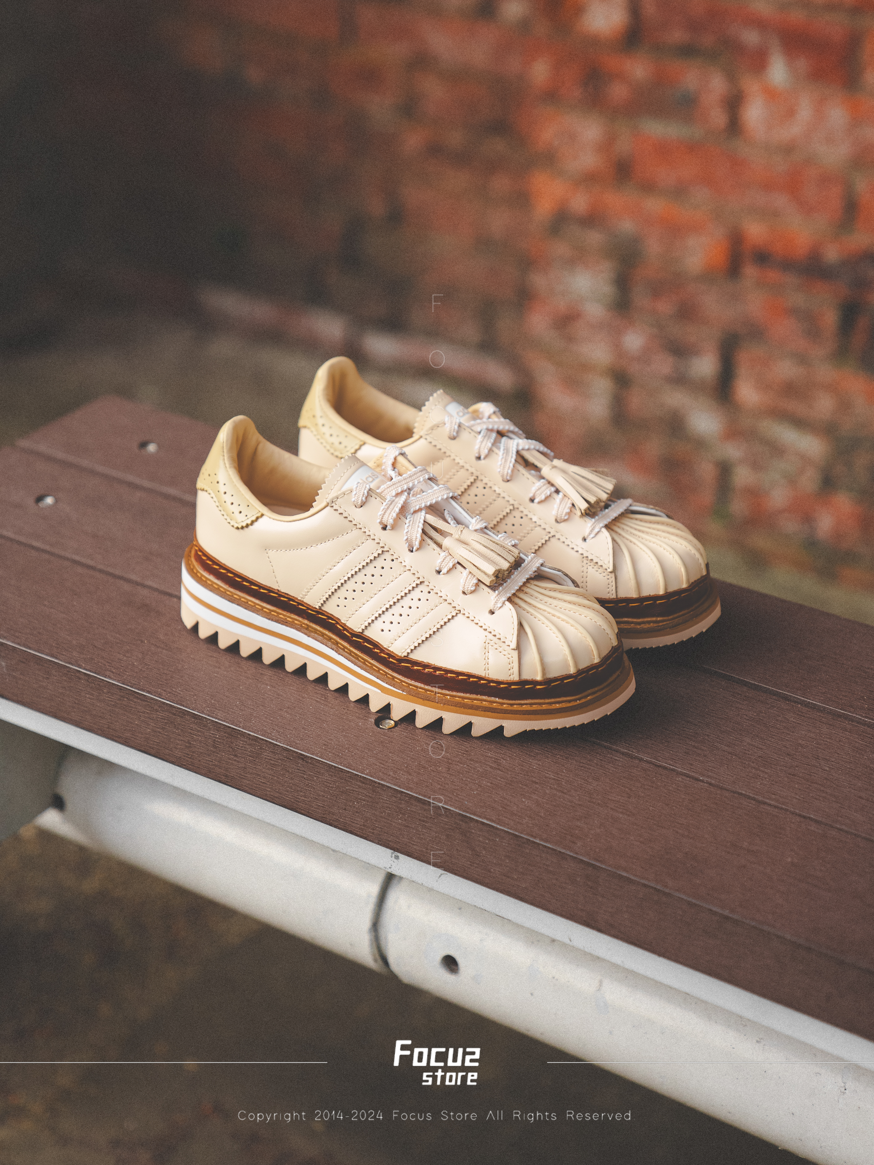 【Focus Store】預購 CLOT x Adidas Originals Superstar "Tan" 褐色 陳冠希 聯名 JQ6117