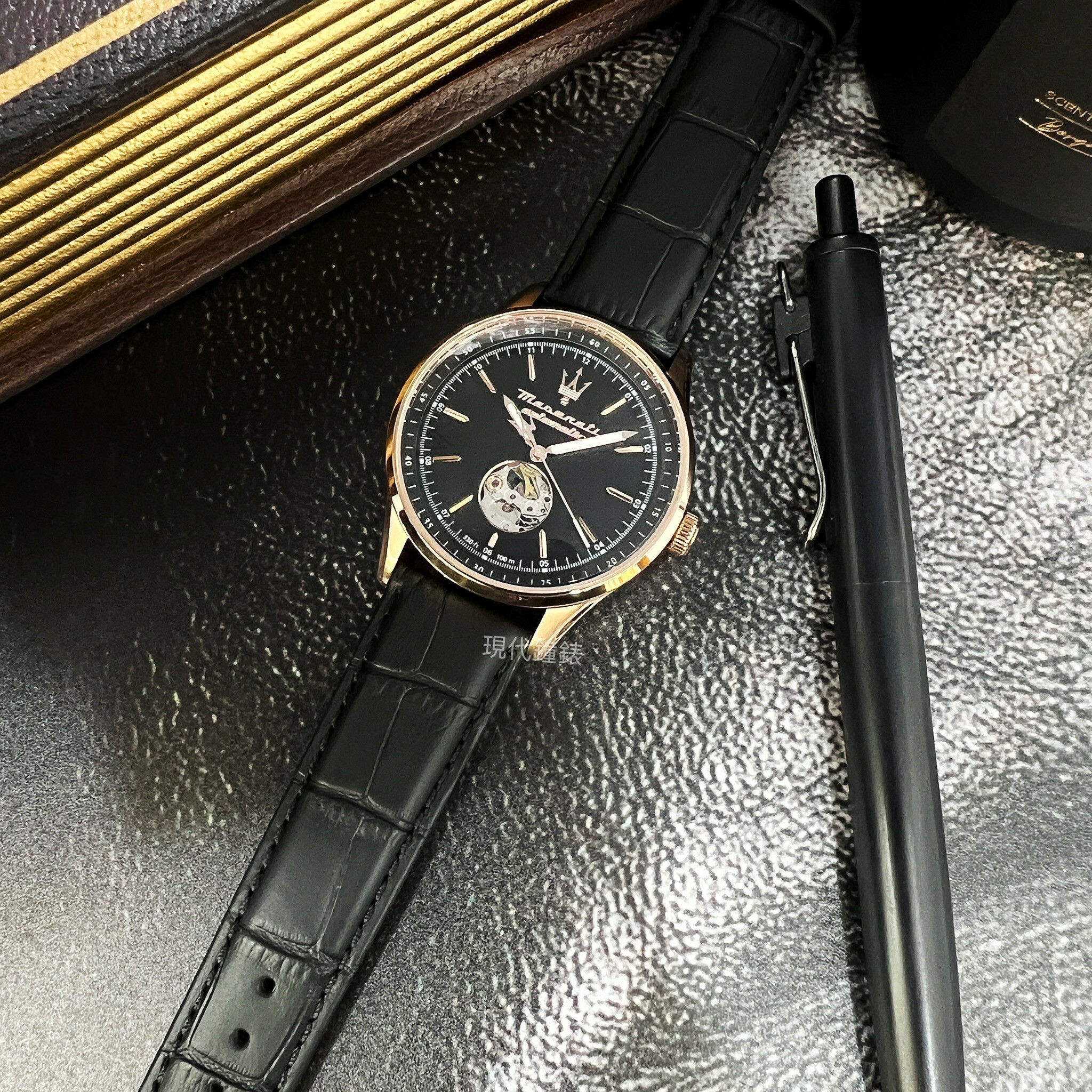 【Maserati 瑪莎拉蒂】Sorpasso 迅捷疾馳系列機械錶R8821124001 42mm 現代鐘錶