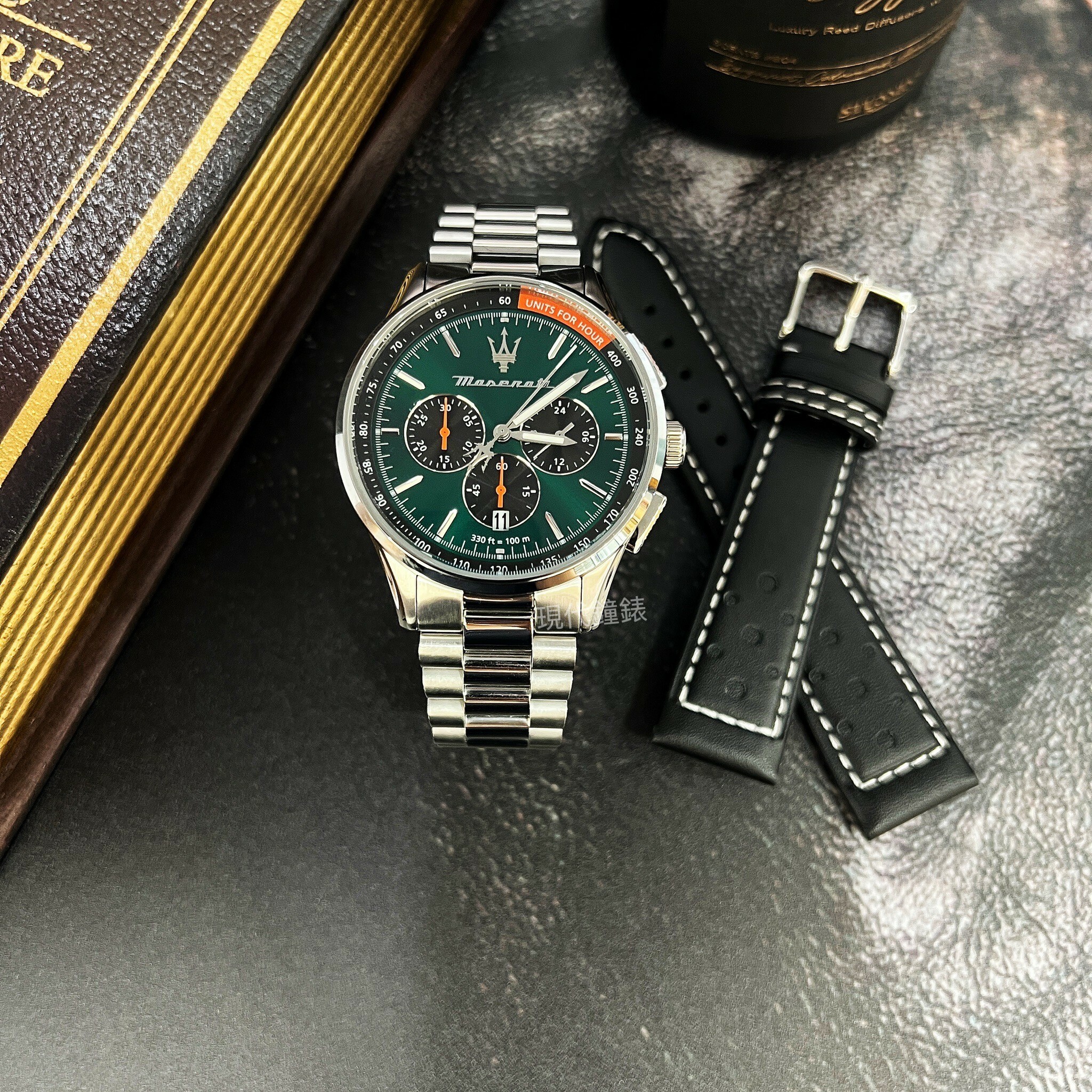 【Maserati 瑪莎拉蒂】Sorpasso 迅捷疾馳系列三眼套組R8873624002 42mm 現代鐘錶