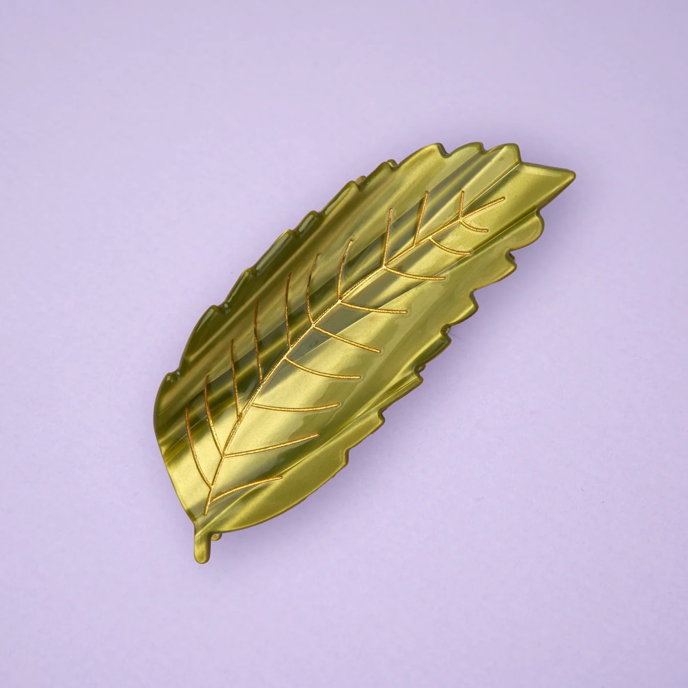 CHESTNUT LEAF HAIR CLAW｜Coucou Suzette
