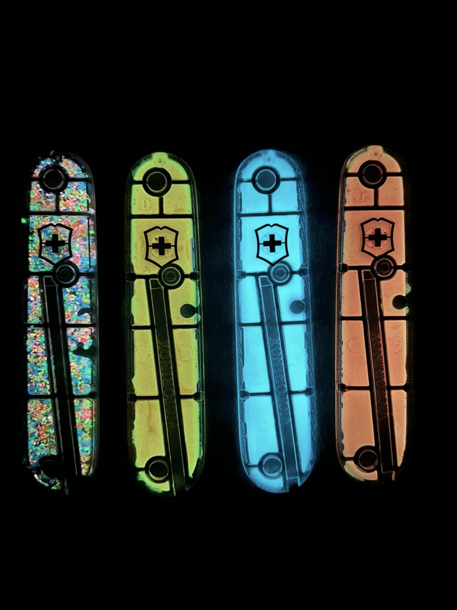 91mm Victorinox Swiss Army Knife glow Handle Scales