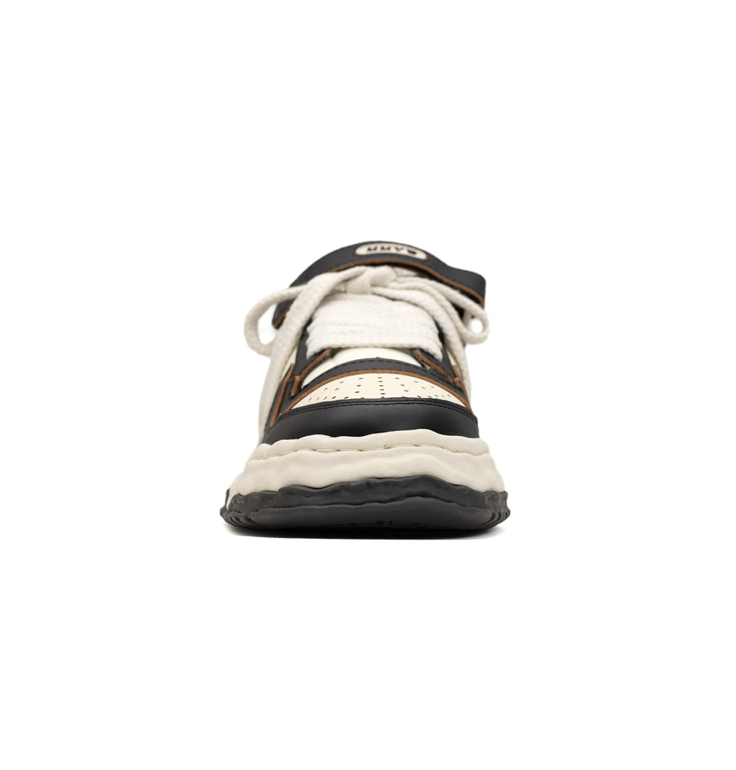 [現貨] MIHARA "KEITH" Leather Low Sneaker Black | A13FW702