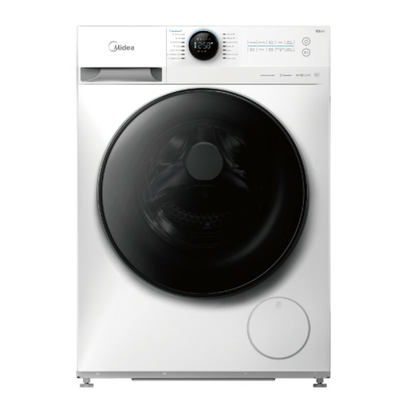 Midea 美的 MFL80D14T 8/6公斤 1400轉 Lunar系列 二合一 變頻蒸氣 洗衣乾衣機