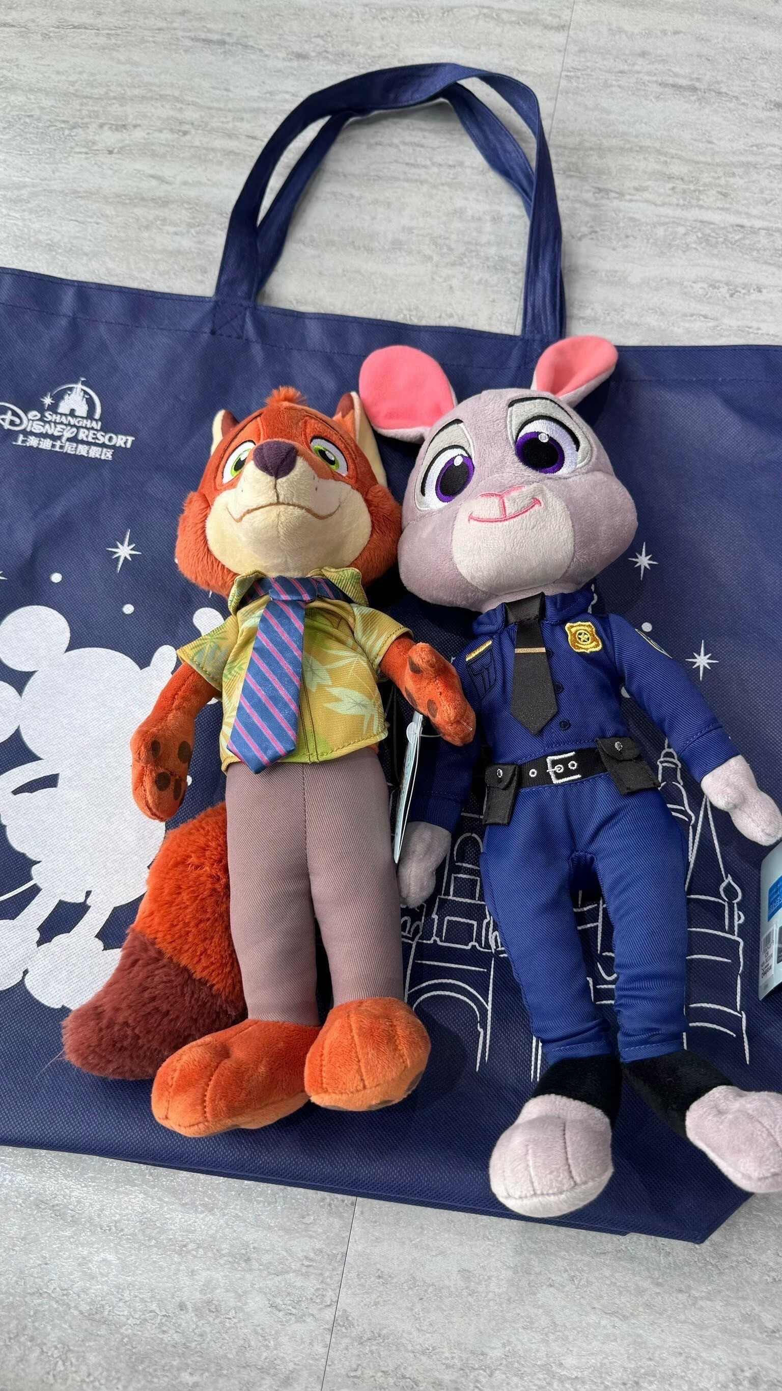 迪士尼正版授權 動物方程市 尼克 娃娃