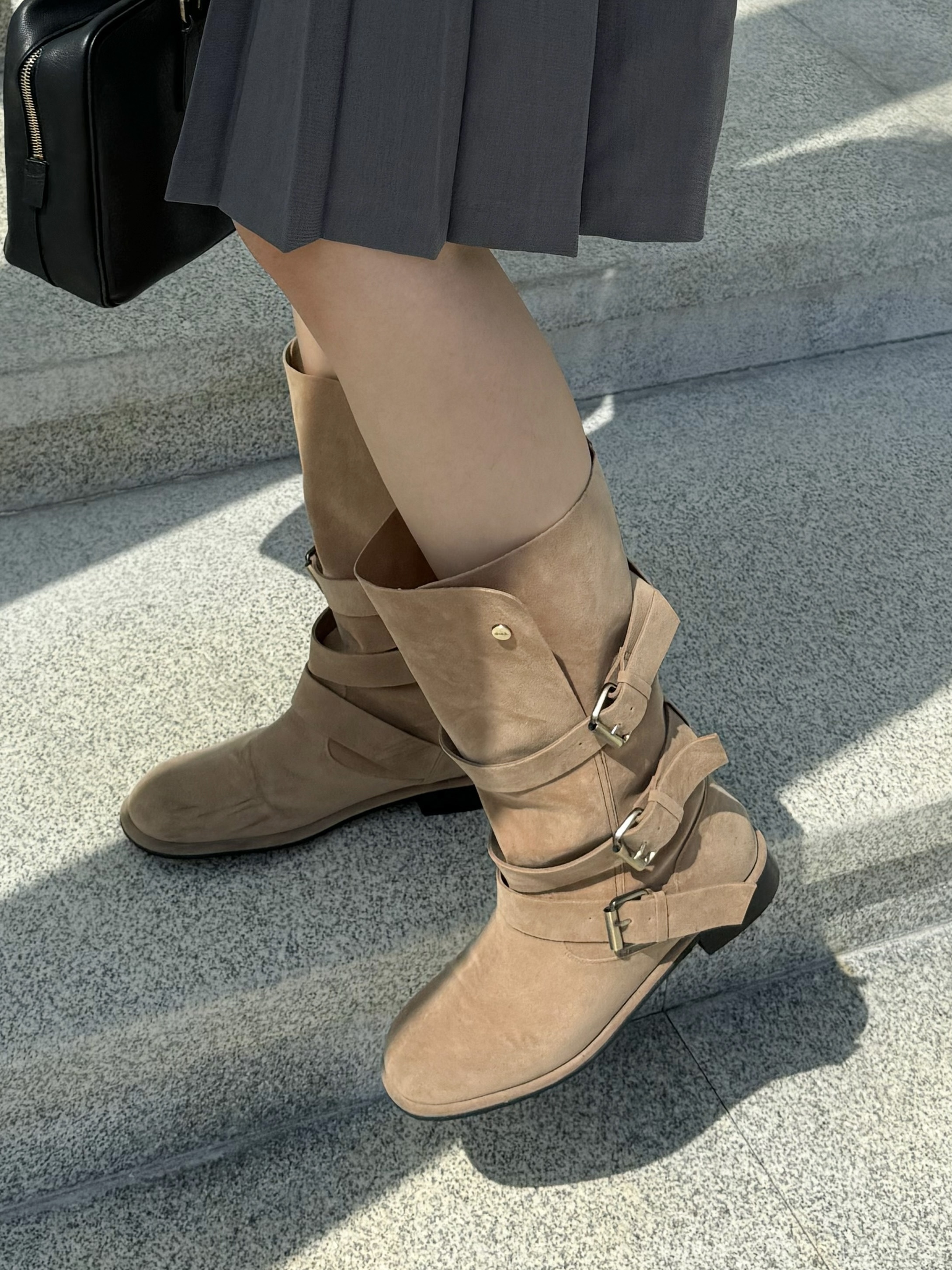 今季必入//超受歡迎的麂皮Boot！（肥腿都可以～）