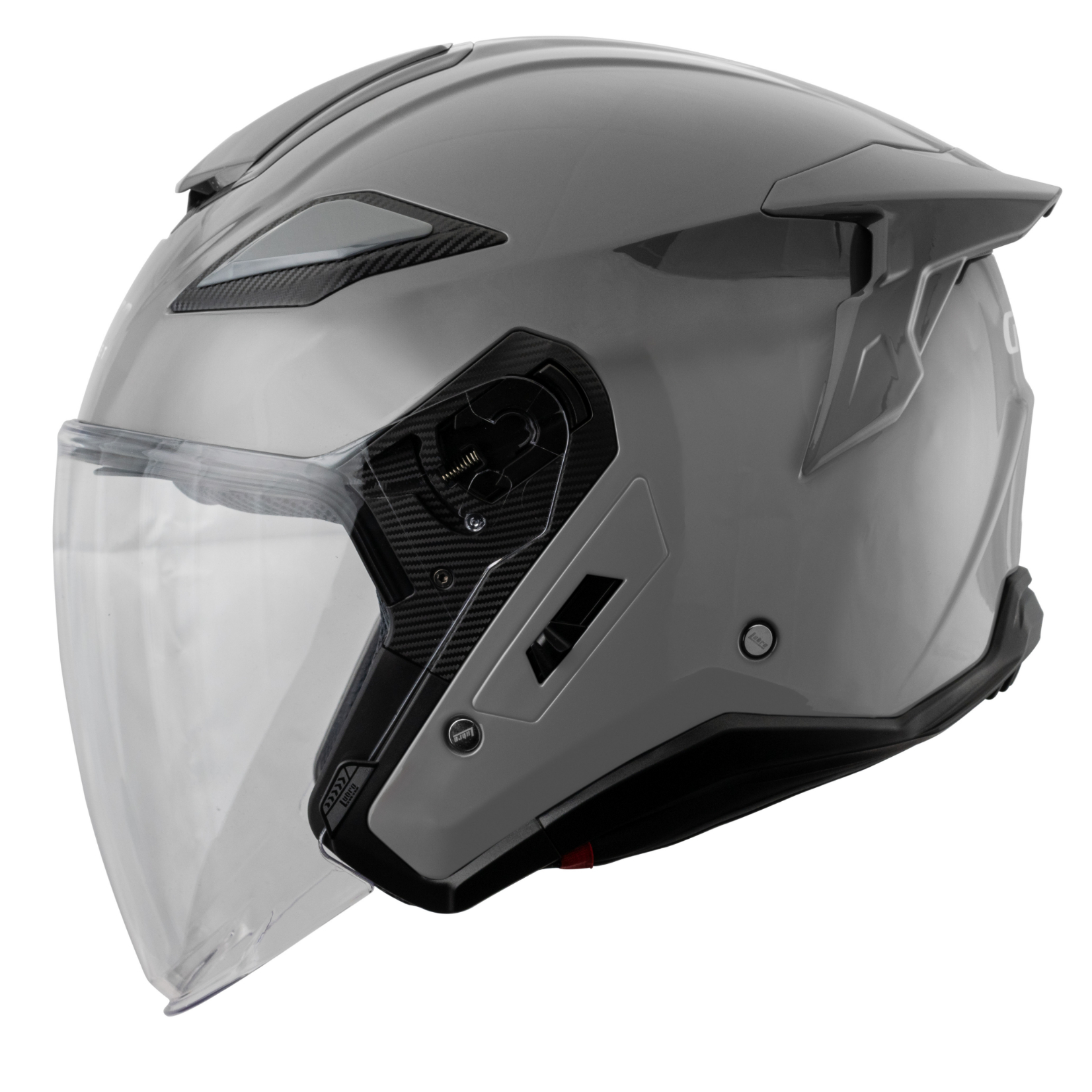 LUBRO GT TECH 素色 水泥灰 3/4罩 大鴨尾 通風