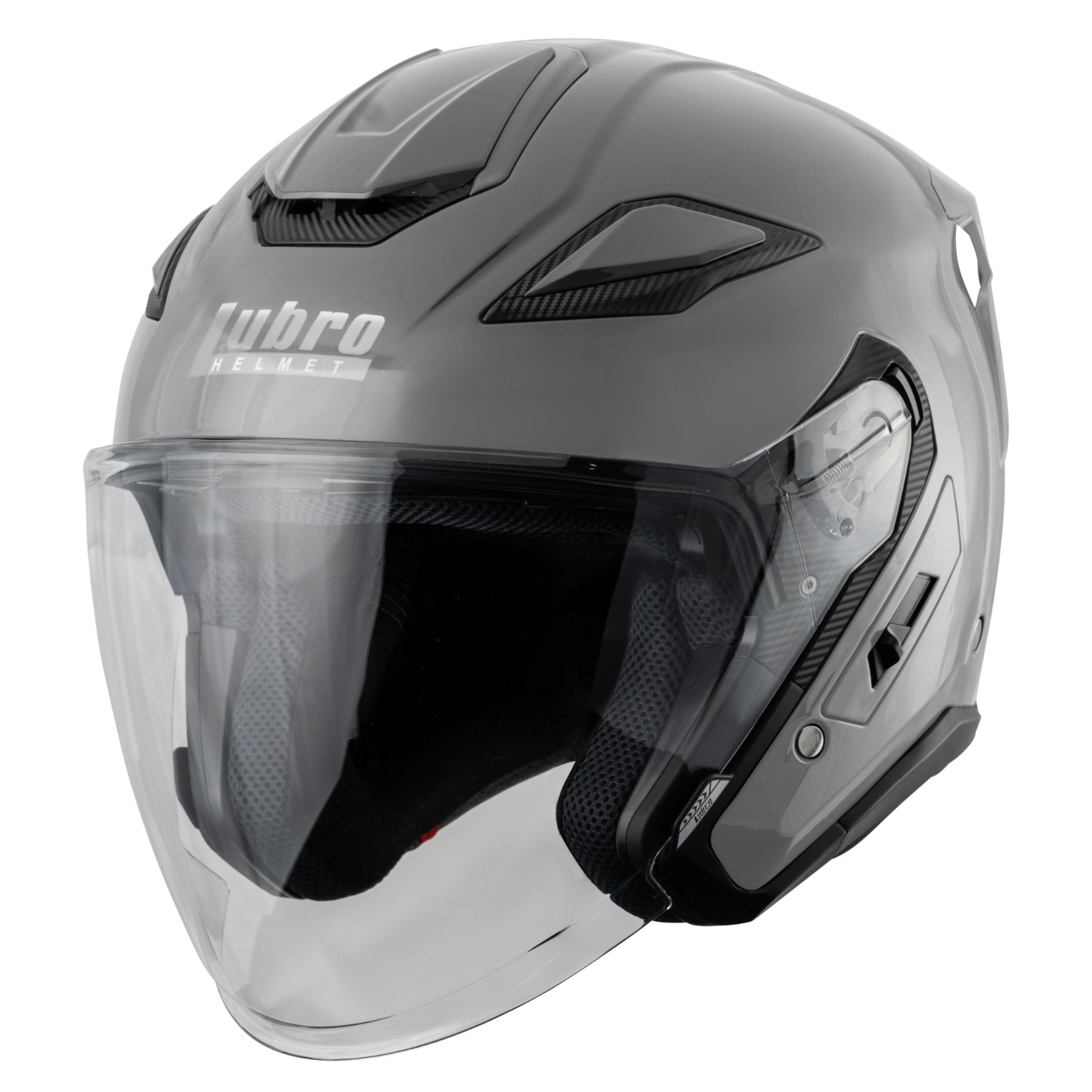 LUBRO GT TECH 素色 水泥灰 3/4罩 大鴨尾 通風