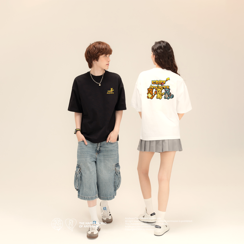 ANYBEARS® Poke BEAR 寶可熊 短Tee