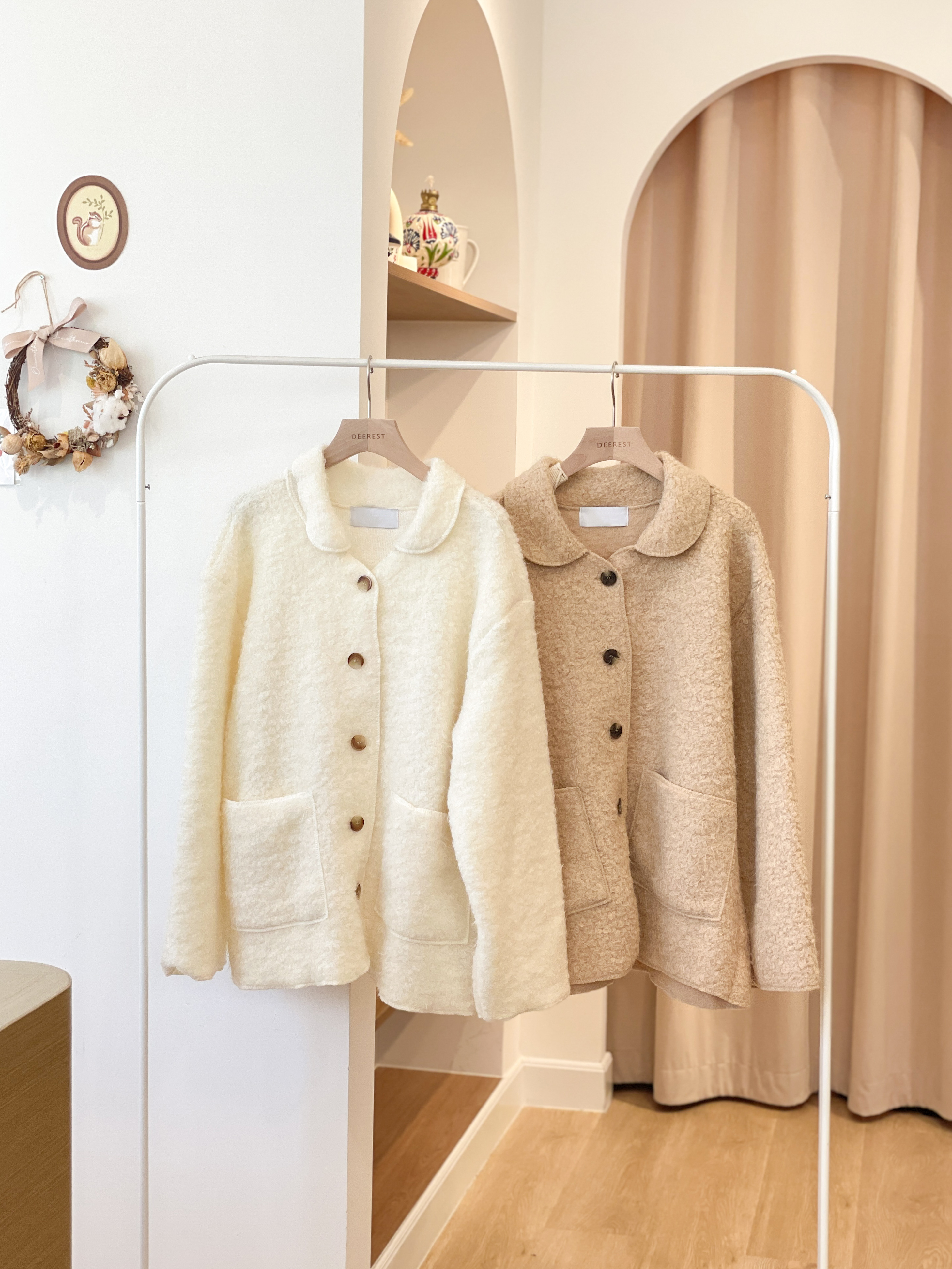 JK198 Teddy Wool Coat