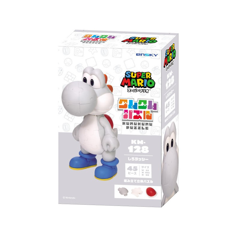 4970381525811預訂2025/3月 KumuKumu Pzzle White Yoshi Super Mario KM-128